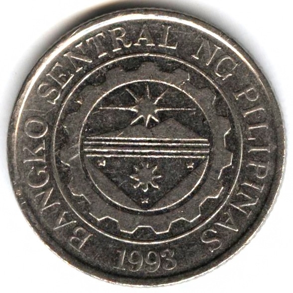 Монета 1 песо. 2014г. Филиппины. (F)