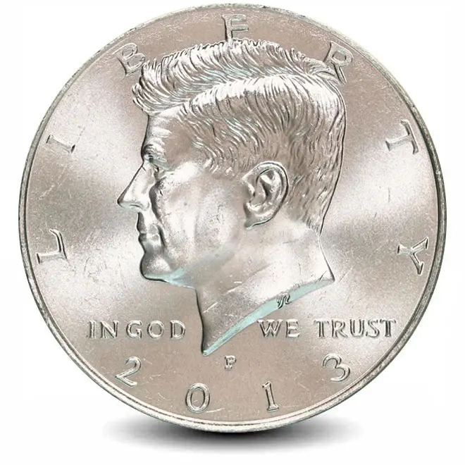 Монета 50 центов. 2013г. «Kennedy Half Dollar». (P). (UNC)