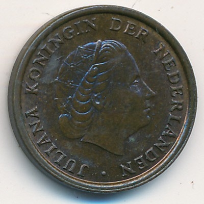 Монета 1 цент. 1978г. Нидерланды. (F)