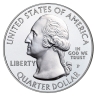 Монета квотер США. 2002г. (P). Mississippi 1817. UNC