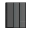 Лист "СТАНДАРТ" на черной основе (двусторонний) для хранения на 22 ячейки "скользящий". Формат "Grand". Размер 250х310 мм.