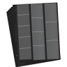Комплект из 5-ти листов "СТАНДАРТ" на черной основе (двусторонний) для хранения на 24 ячейки "скользящий". Формат "Grand". Размер 250х310 мм.