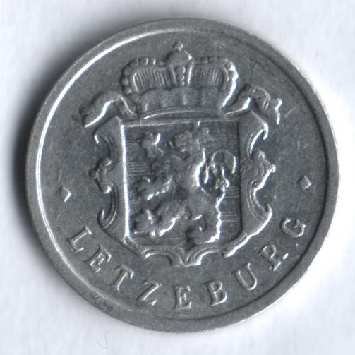 Монета 25 сантимов. 1954г. Люксембург. (F)