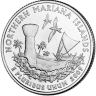 Монета квотер США. 2009г. (D). Северные Марианские острова. UNC