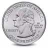 Монета квотер США. 2009г. (D). Округ Колумбия. UNC