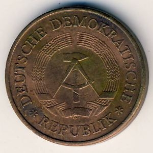 Монета 20 пфеннигов. 1972г. ГДР. (А). (F)