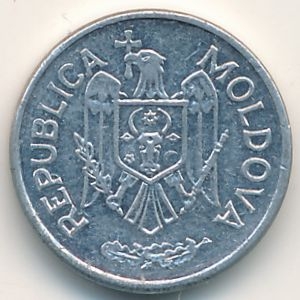 Монета 10 бани. 2004г. Молдавия. (VF)