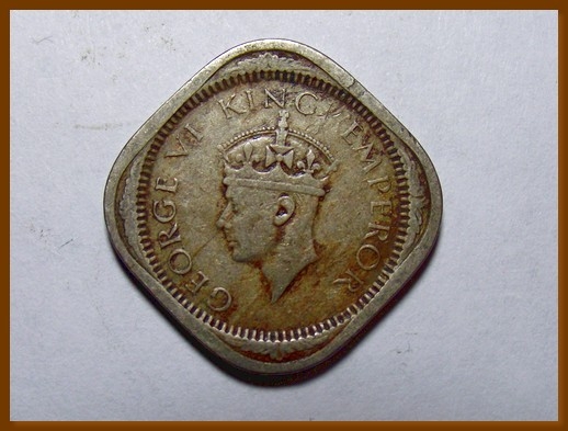 Монета 2 анны. 1940г. Индия. (F)