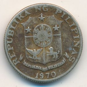 Монета 10 сентимо. 1970г. Филиппины. (F)