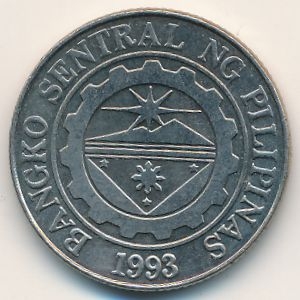 Монета 1 песо. 1995г. Филиппины. (F)
