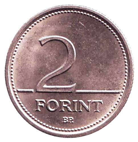 Монета 2 форинта. 2000г. Венгрия. (F)