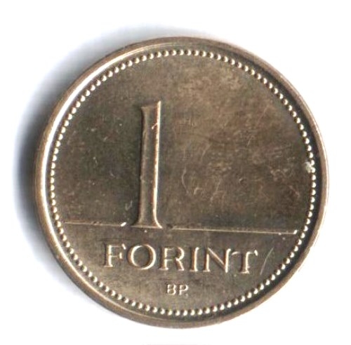 Монета 1 форинт. 2001г. Венгрия. (F)