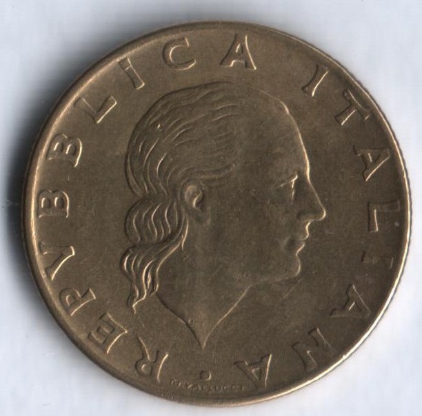 Монета 200 лир. 1978г. Италия. (F)