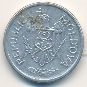 Монета 25 бани. 2004г. Молдавия. (F)