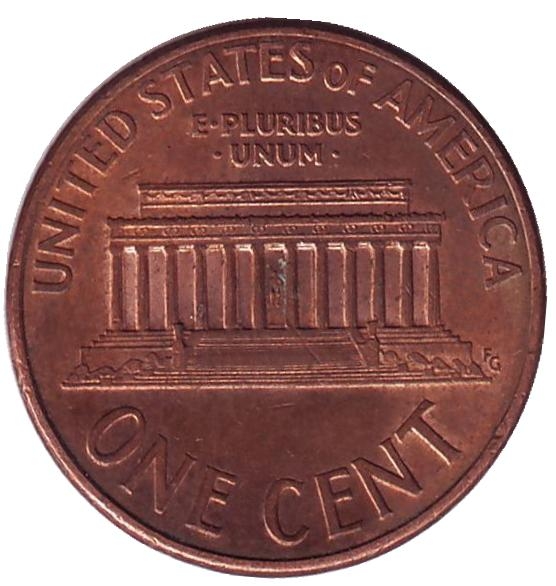 Монета 1 цент. США. 2004г. «Lincoln Cent». (D). (VG)