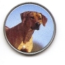 Набор монет Канарские Острова. 2020г. 1.5 экю. Собаки, цветная эмаль. (Код 29) (3 шт.)