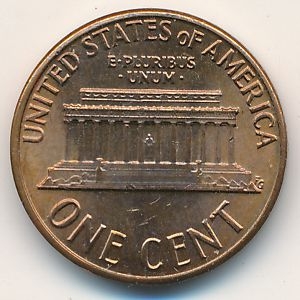 Монета 1 цент. США. 1978г. «Lincoln Cent». (F)
