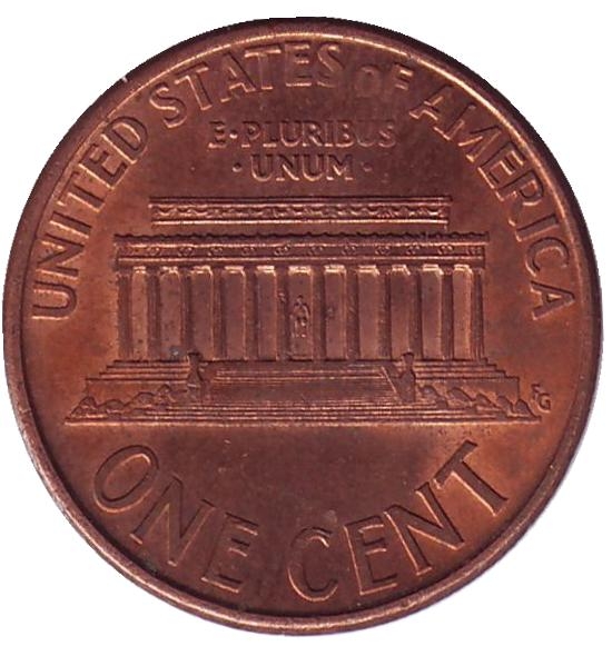 Монета 1 цент. США. 1997г. «Lincoln Cent». (VG)