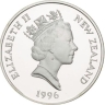 Монета 5 долларов. 1996г. Новая Зеландия. Серебро. (UNC)