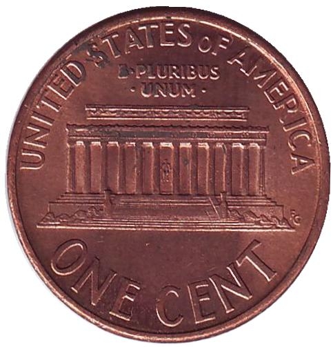 Монета 1 цент. США. 1994г. «Lincoln Cent». (F)