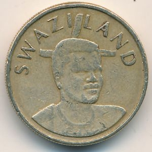 Монета 1 лилангени. 2009г. Свазиленд. (F)