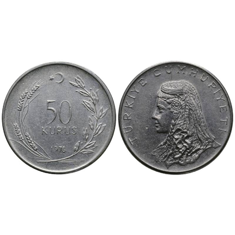 Набор монет Турция. 1971-1976г. (UNC) (4 шт.)
