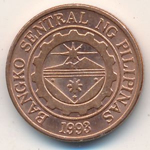Монета 10 сентимо. 2013г. Филиппины. (F)
